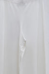 SWAYING/KNIT plain leggings SW23AW3B02 white PS67